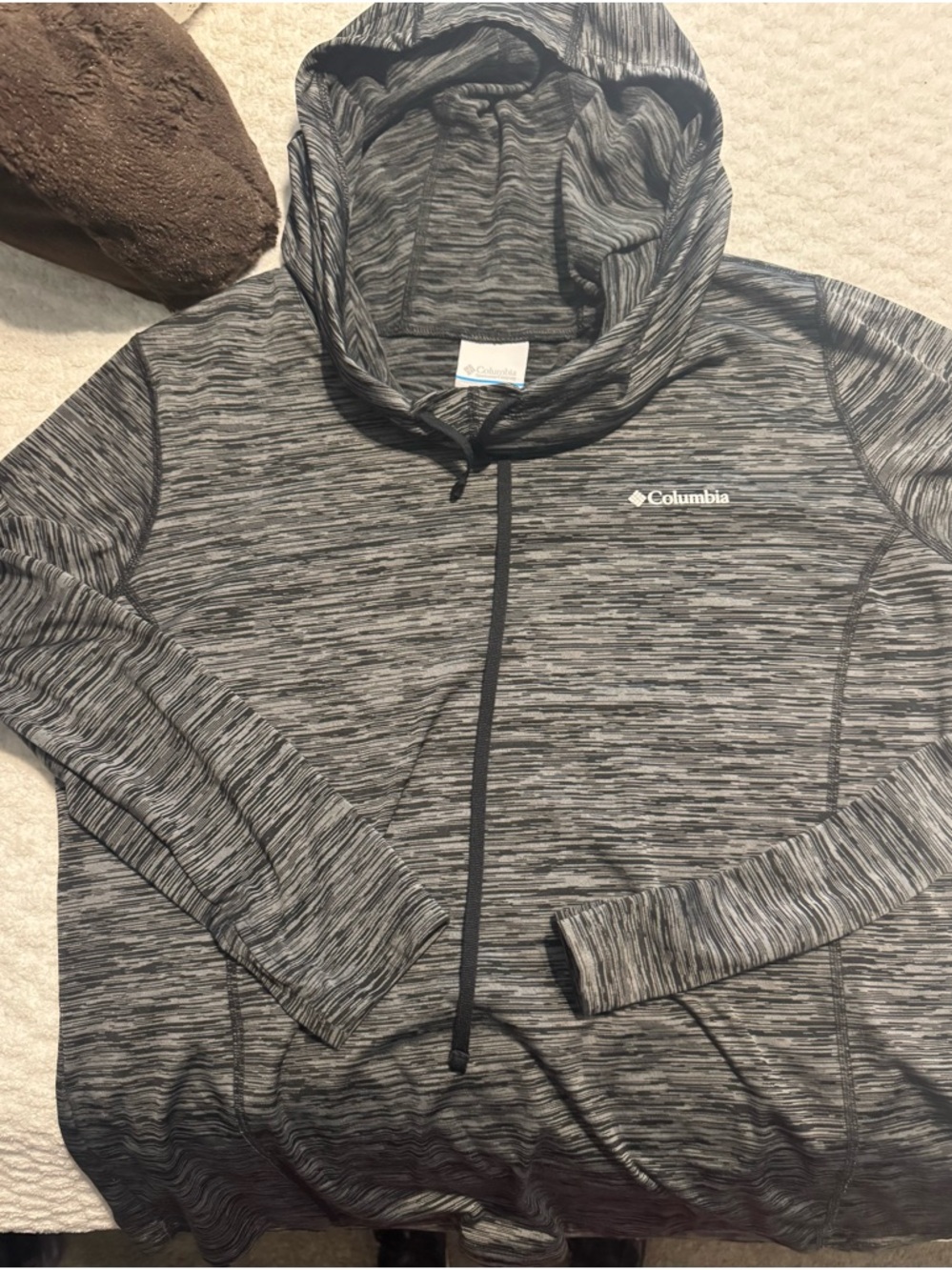 Columbia Gray black Hoodie